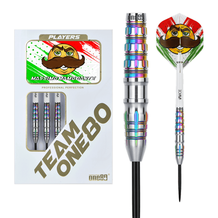 ONE80 Mamo Massimo Dante 90% - Steel Tip Darts