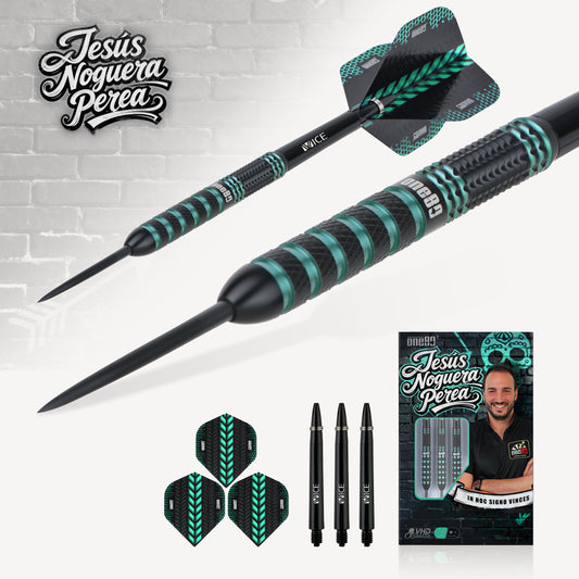 ONE80 Jesus Noguera Perea 90% Tungsten Steel Tip Darts