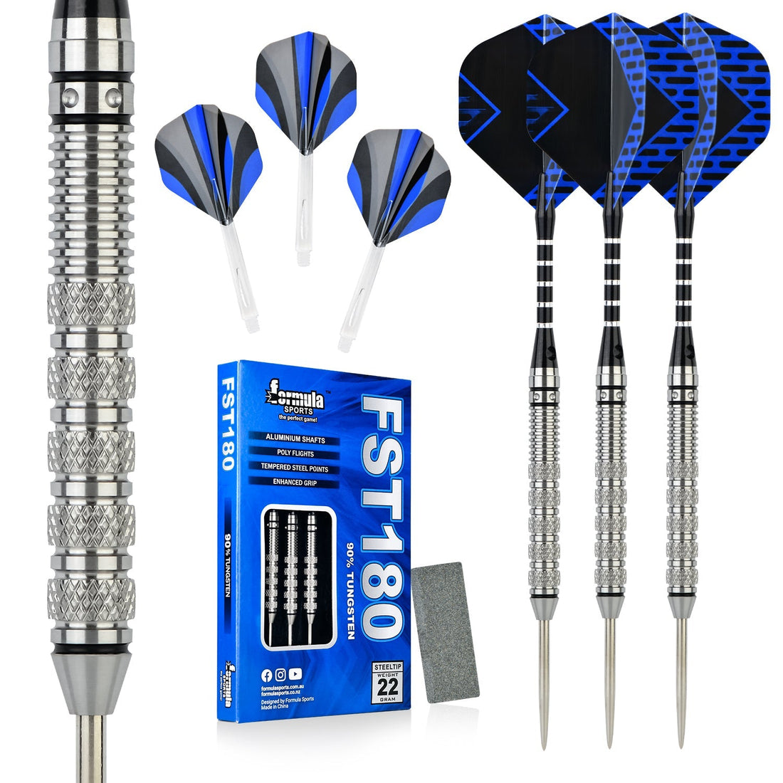 FST180 tungsten steel tip dart set