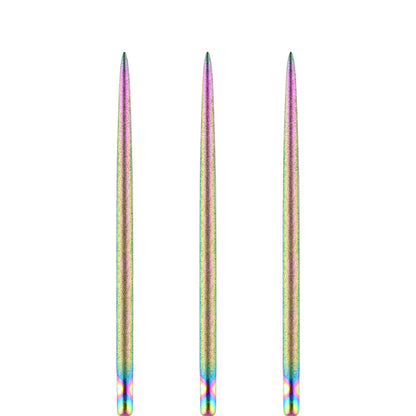 ONE80 Long Taper Dart Points - Sand Coated - Rainbow