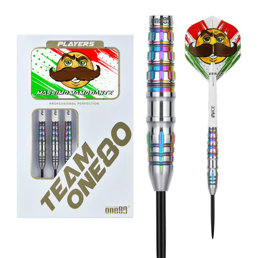 ONE80 Mamo Massimo Dante 90% - Steel Tip Darts