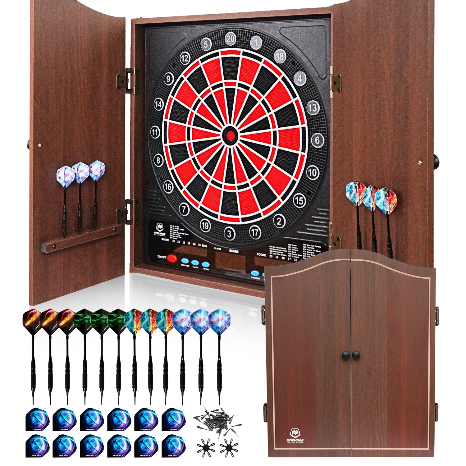 WINMAX Dartboard with All Accessories Included
