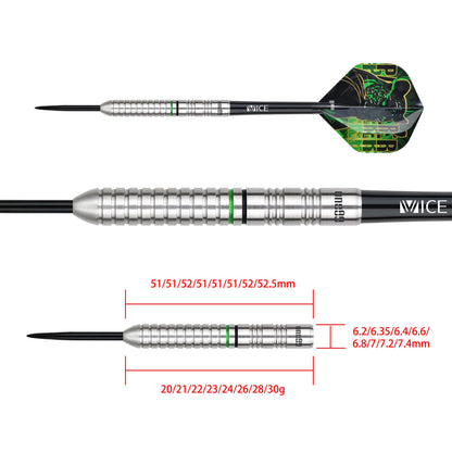 ONE80 Panther-N Darts - Steel Tip