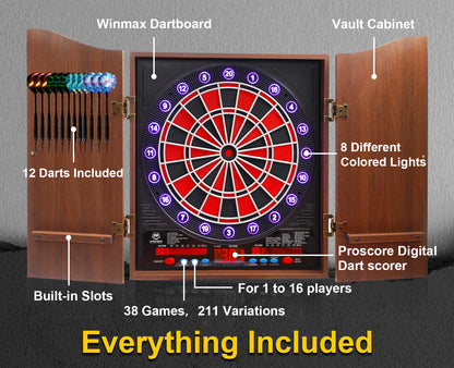 WINMAX Electronic Dartboard Image 16