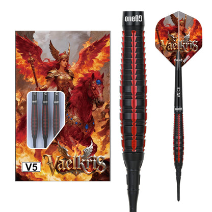 ONE80 Vaelkris V05 90% Tungsten Steel Tip Darts