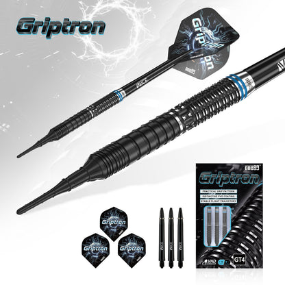 ONE80 Griptron GT4 90% Tungsten Steel Tip Darts