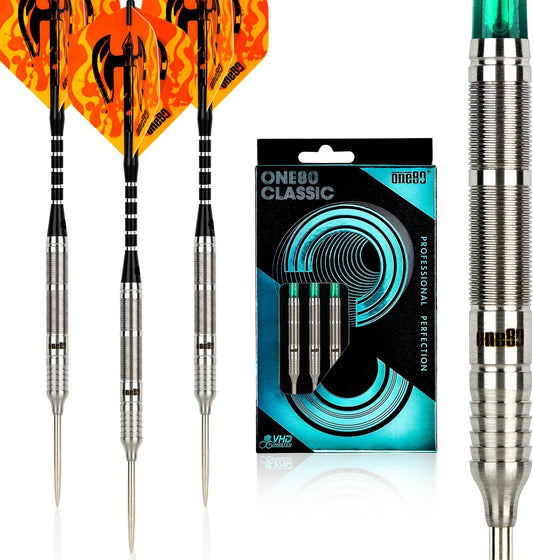 One80 Classic H-24g steel tip darts