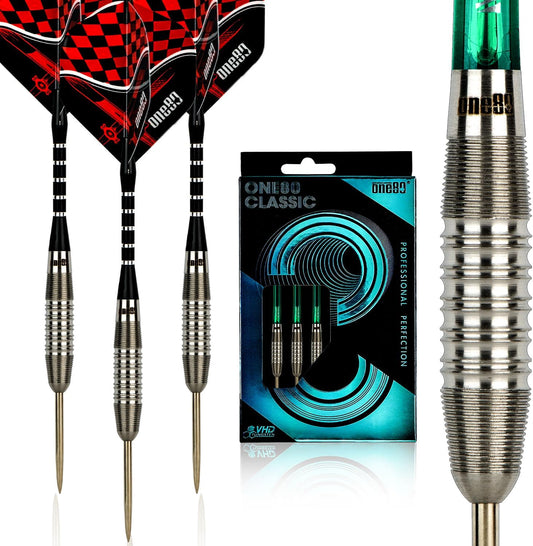 ONE80 Classic G-21g 90% tungsten steel tip darts
