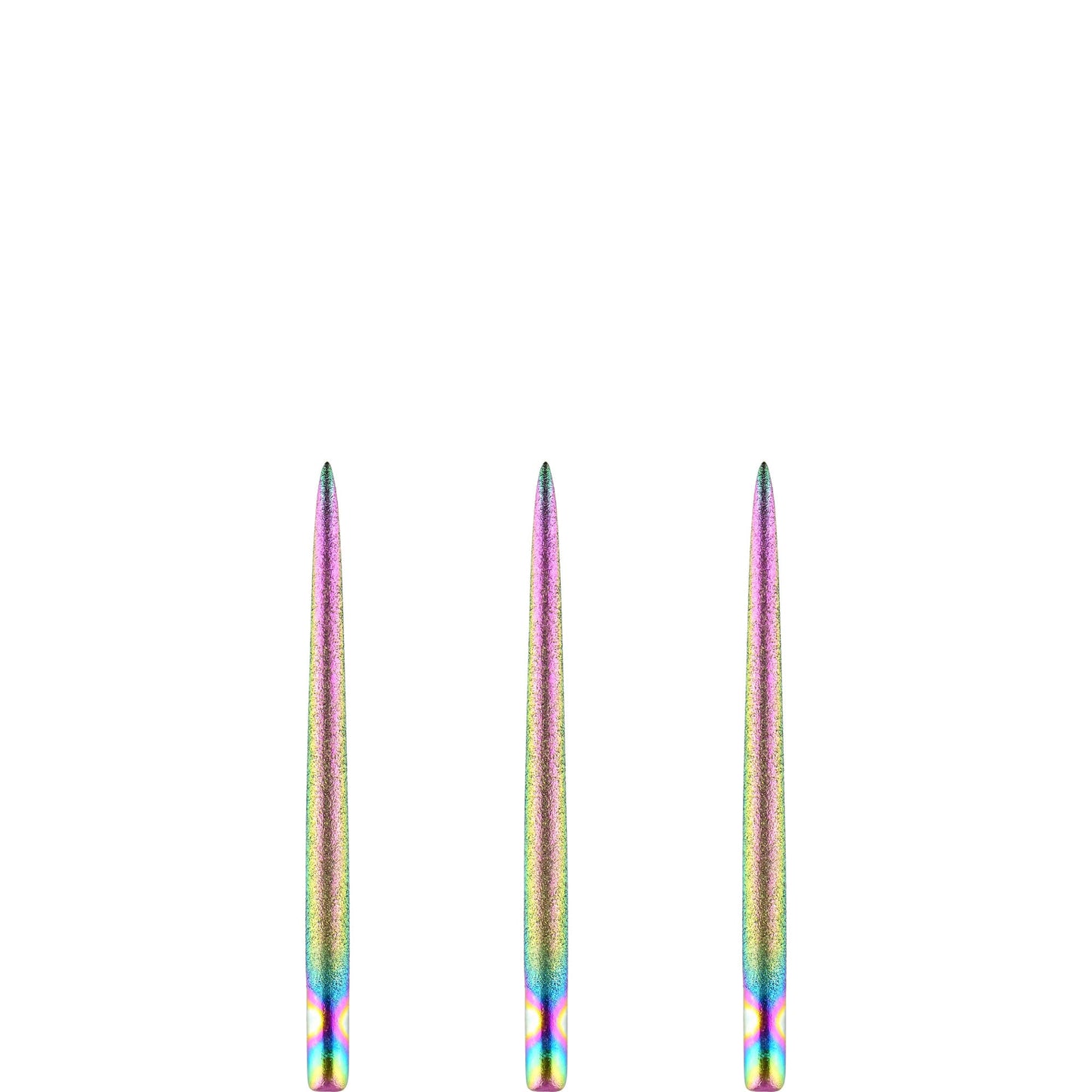 ONE80 Long Taper Dart Points - Sand Coated - Rainbow