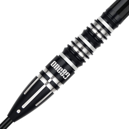 ONE80 Tsuji III Steel Tip Darts - Black