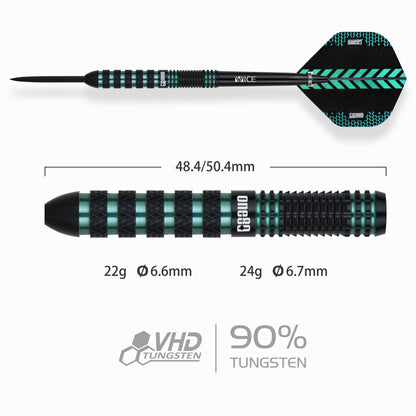 ONE80 Jesus Noguera Perea 90% Tungsten Steel Tip Darts