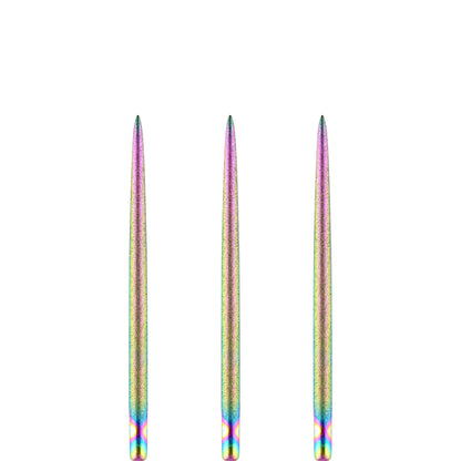 ONE80 Long Taper Dart Points - Sand Coated - Rainbow