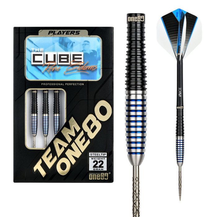 ONE80 Rene Eidams V3 90% Signature - Steel Tip Darts